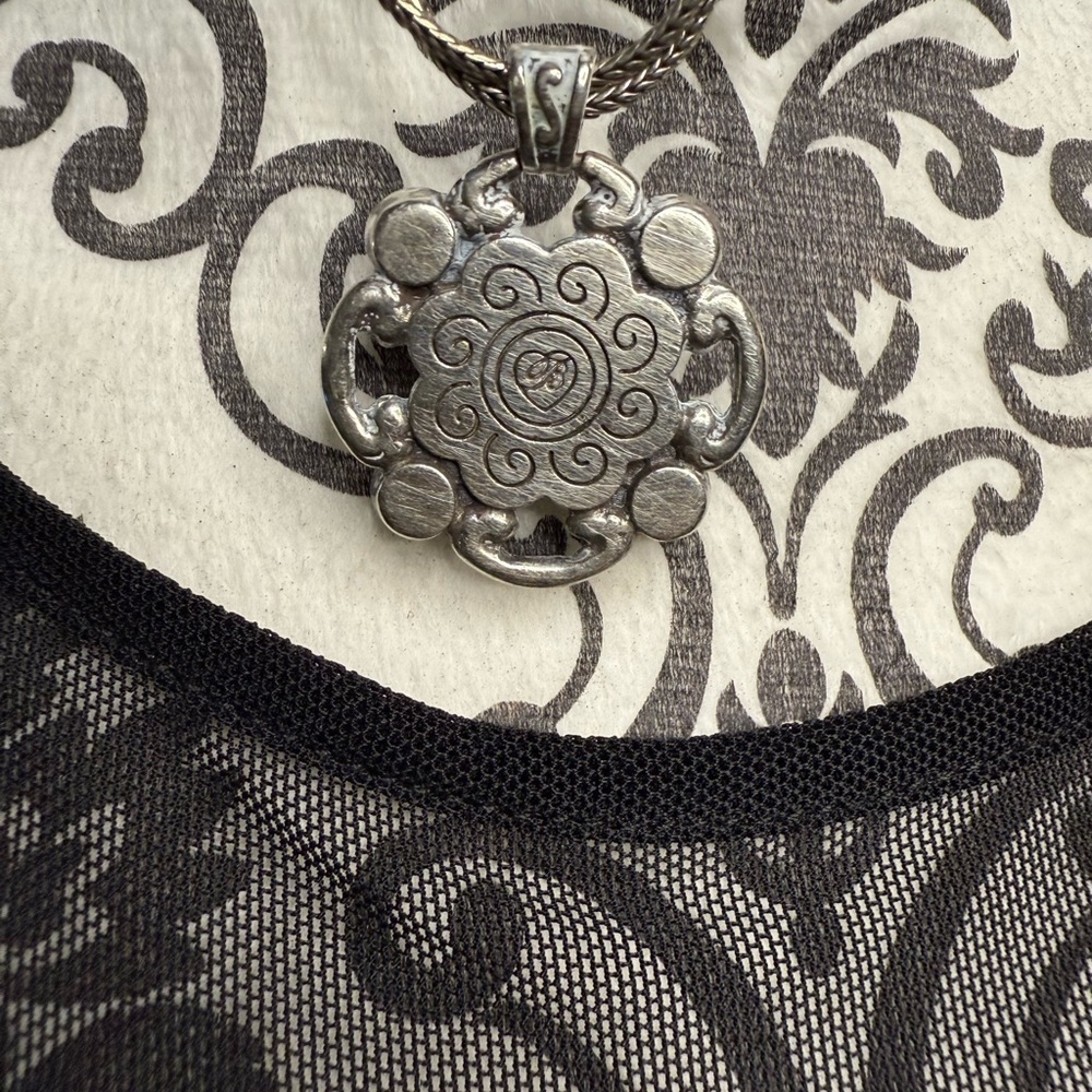 Brighton  Silver Pendant Necklace​​​​ - Picture 4 of 5